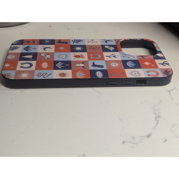 NEW iPhone 13 Pro Casley Premium Case Road Chick Western Squares Style No Box 🚚 - Picture 5 of 10